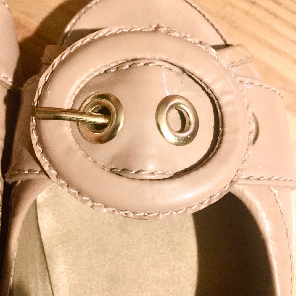 Me Too Open-Toed Flats with Buckle